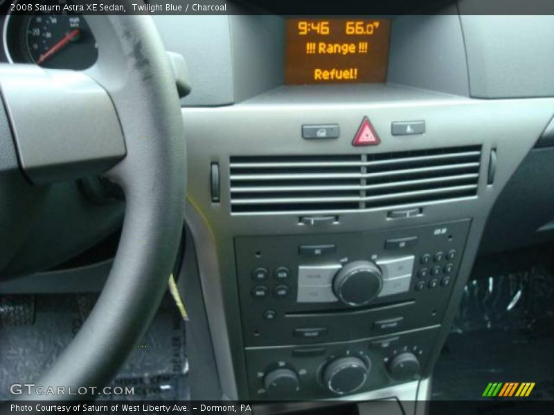 Twilight Blue / Charcoal 2008 Saturn Astra XE Sedan