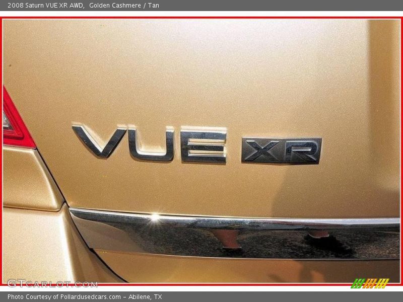 Golden Cashmere / Tan 2008 Saturn VUE XR AWD