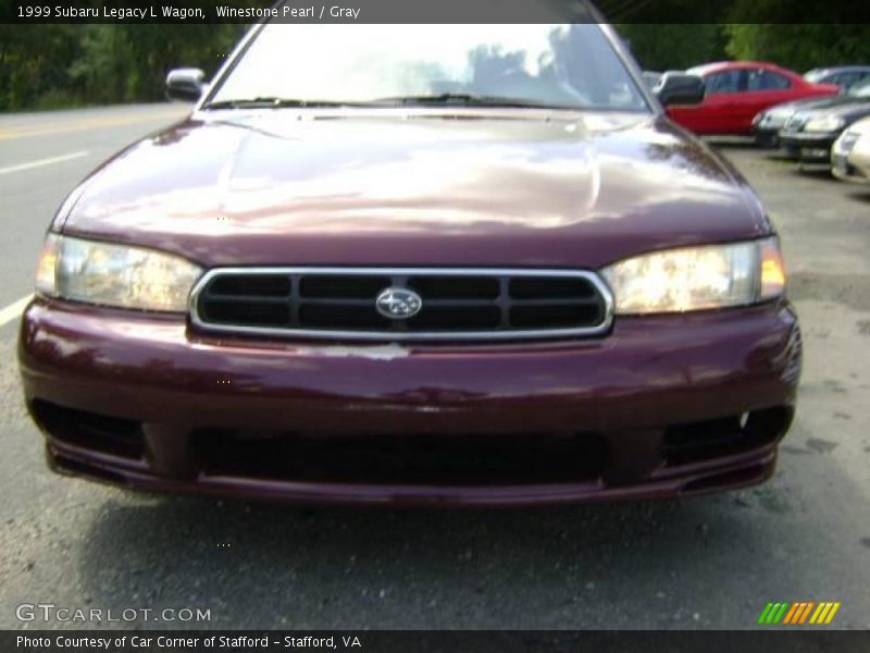 Winestone Pearl / Gray 1999 Subaru Legacy L Wagon