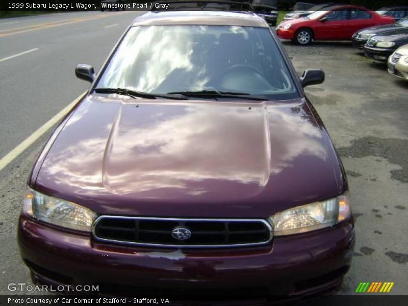 Winestone Pearl / Gray 1999 Subaru Legacy L Wagon