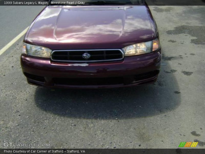 Winestone Pearl / Gray 1999 Subaru Legacy L Wagon
