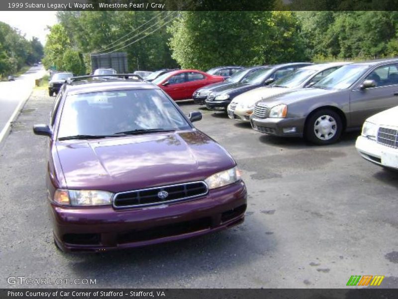 Winestone Pearl / Gray 1999 Subaru Legacy L Wagon