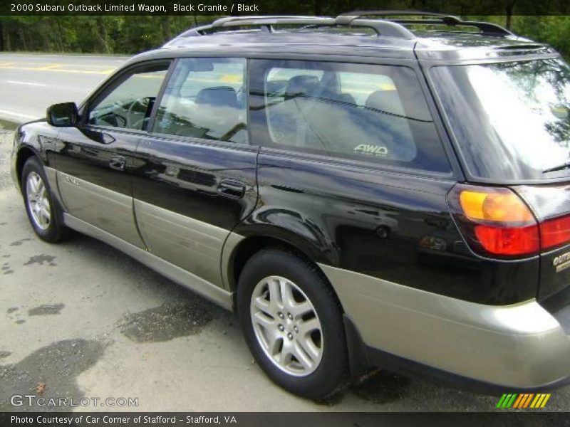 Black Granite / Black 2000 Subaru Outback Limited Wagon