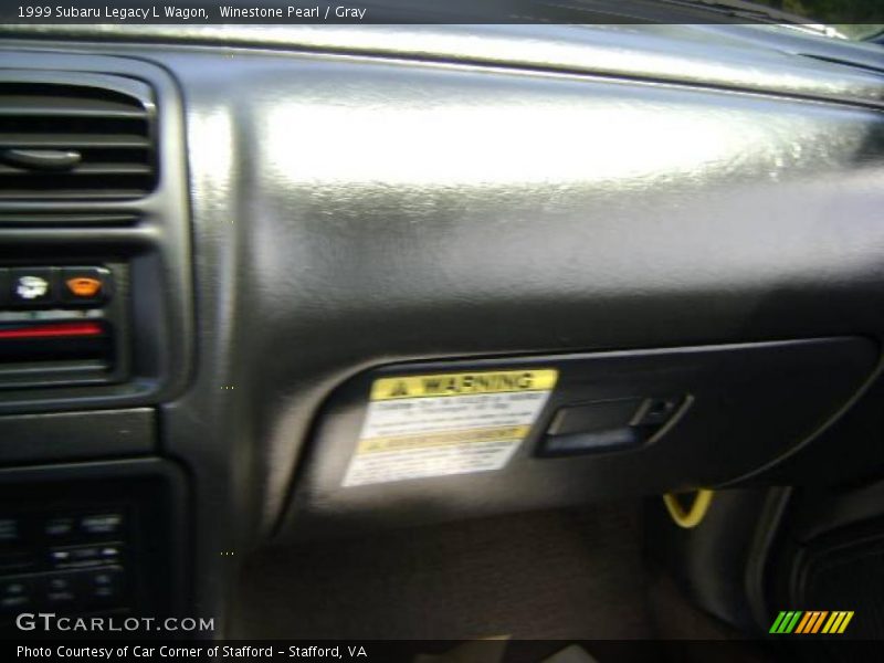 Winestone Pearl / Gray 1999 Subaru Legacy L Wagon
