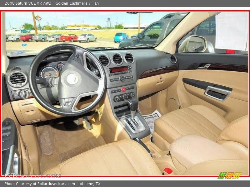 Golden Cashmere / Tan 2008 Saturn VUE XR AWD