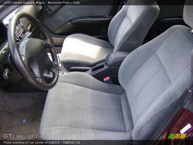 Winestone Pearl / Gray 1999 Subaru Legacy L Wagon