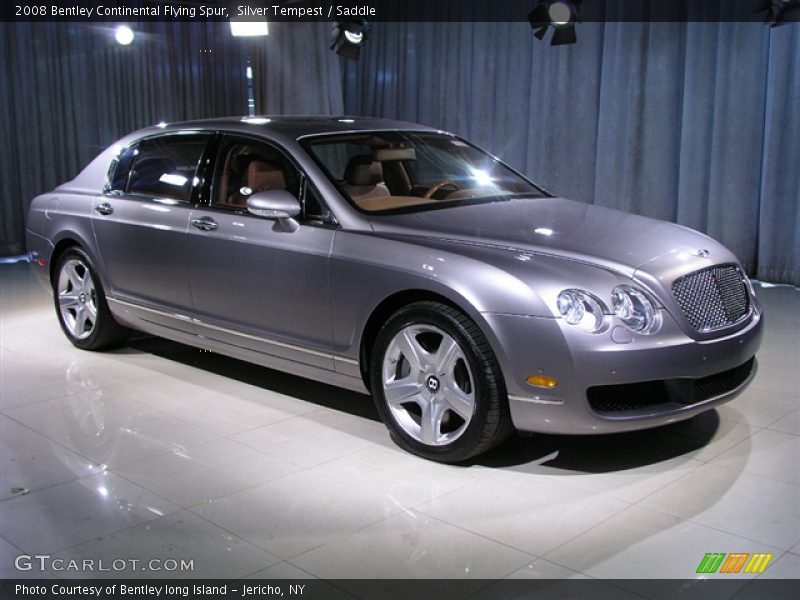 Silver Tempest / Saddle 2008 Bentley Continental Flying Spur