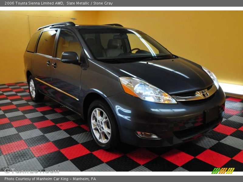 Slate Metallic / Stone Gray 2006 Toyota Sienna Limited AWD