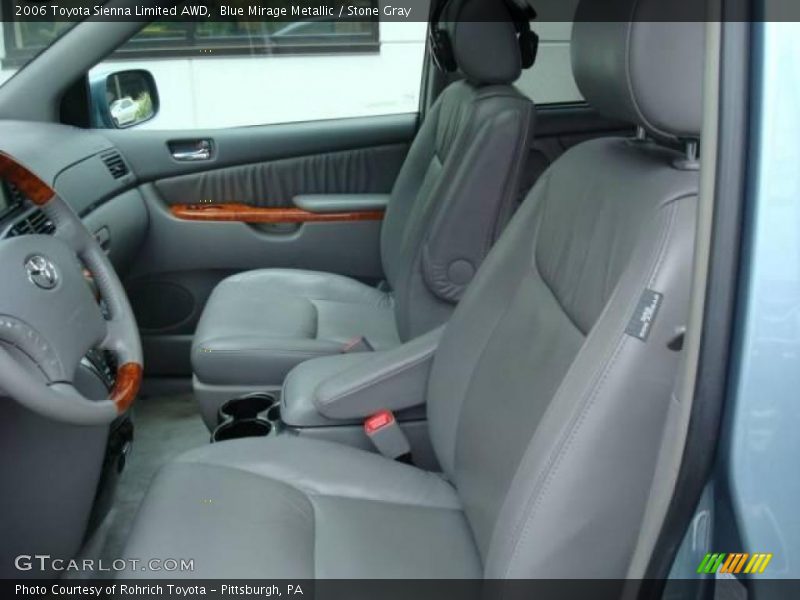 Blue Mirage Metallic / Stone Gray 2006 Toyota Sienna Limited AWD