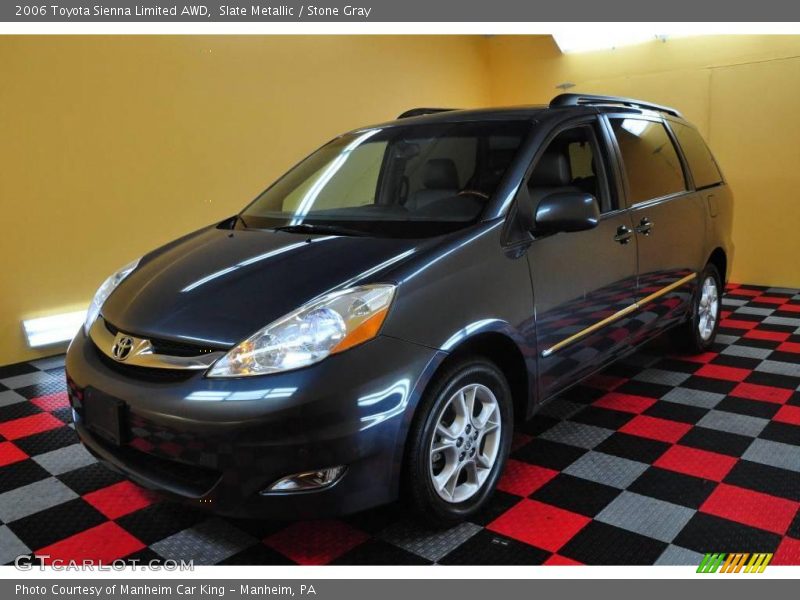 Slate Metallic / Stone Gray 2006 Toyota Sienna Limited AWD