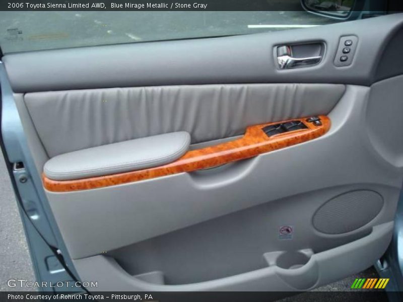 Blue Mirage Metallic / Stone Gray 2006 Toyota Sienna Limited AWD