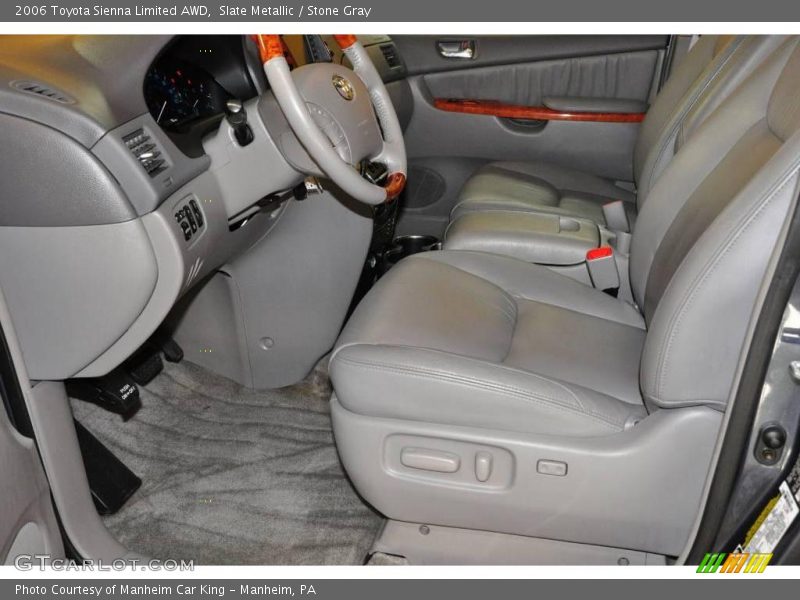 Slate Metallic / Stone Gray 2006 Toyota Sienna Limited AWD