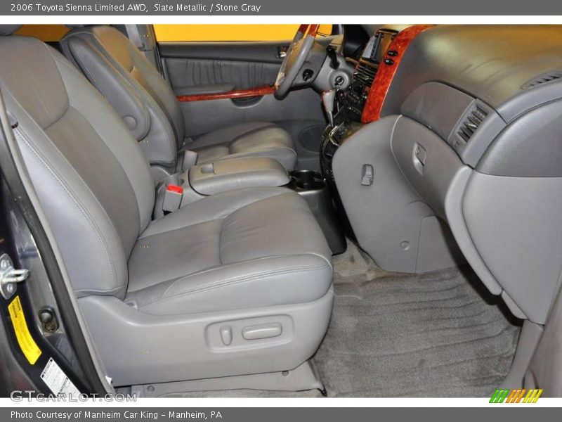 Slate Metallic / Stone Gray 2006 Toyota Sienna Limited AWD
