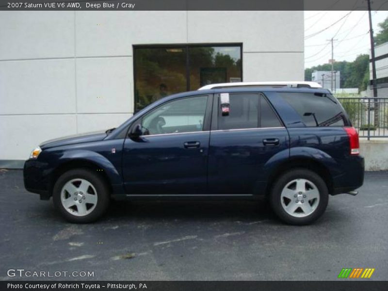 Deep Blue / Gray 2007 Saturn VUE V6 AWD