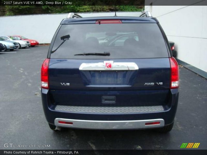 Deep Blue / Gray 2007 Saturn VUE V6 AWD