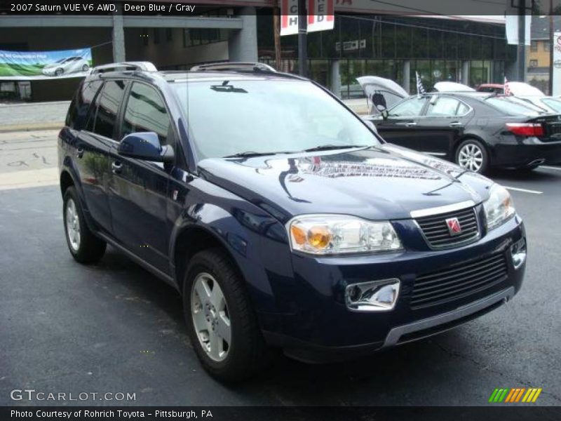 Deep Blue / Gray 2007 Saturn VUE V6 AWD