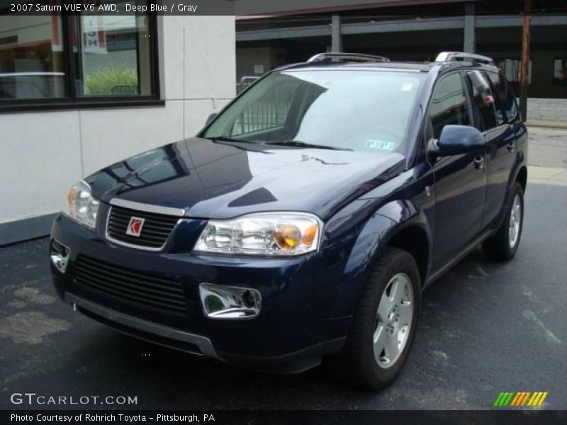 Deep Blue / Gray 2007 Saturn VUE V6 AWD