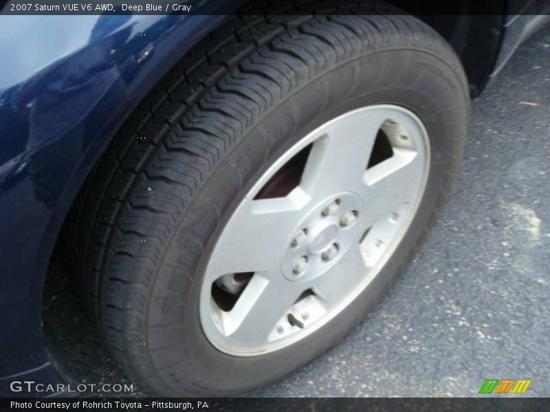Deep Blue / Gray 2007 Saturn VUE V6 AWD