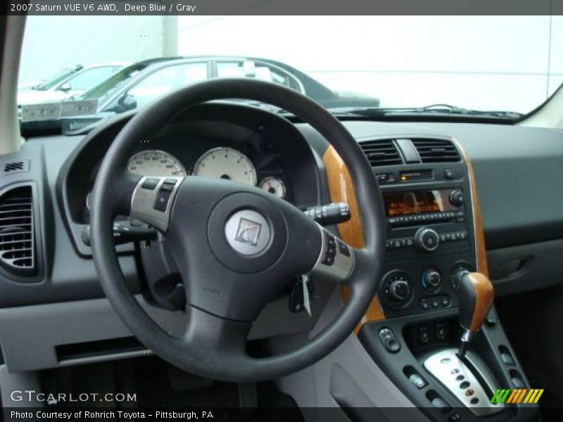 Deep Blue / Gray 2007 Saturn VUE V6 AWD