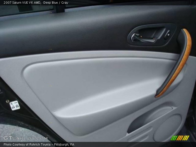 Deep Blue / Gray 2007 Saturn VUE V6 AWD