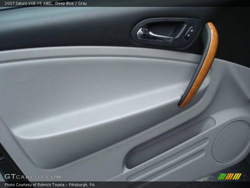 Deep Blue / Gray 2007 Saturn VUE V6 AWD