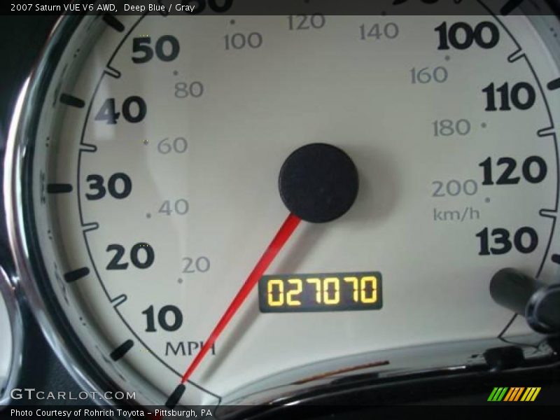 Deep Blue / Gray 2007 Saturn VUE V6 AWD