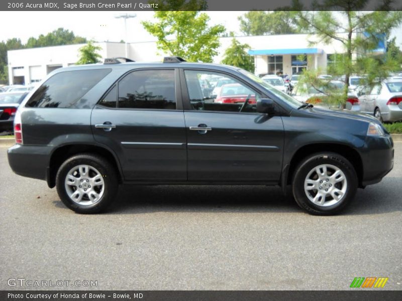 Sage Brush Green Pearl / Quartz 2006 Acura MDX