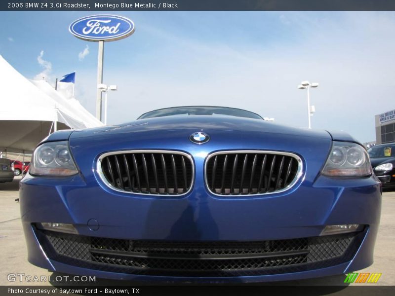 Montego Blue Metallic / Black 2006 BMW Z4 3.0i Roadster