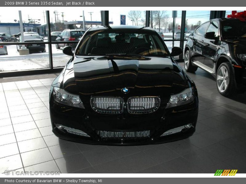 Jet Black / Black 2009 BMW 3 Series 335d Sedan