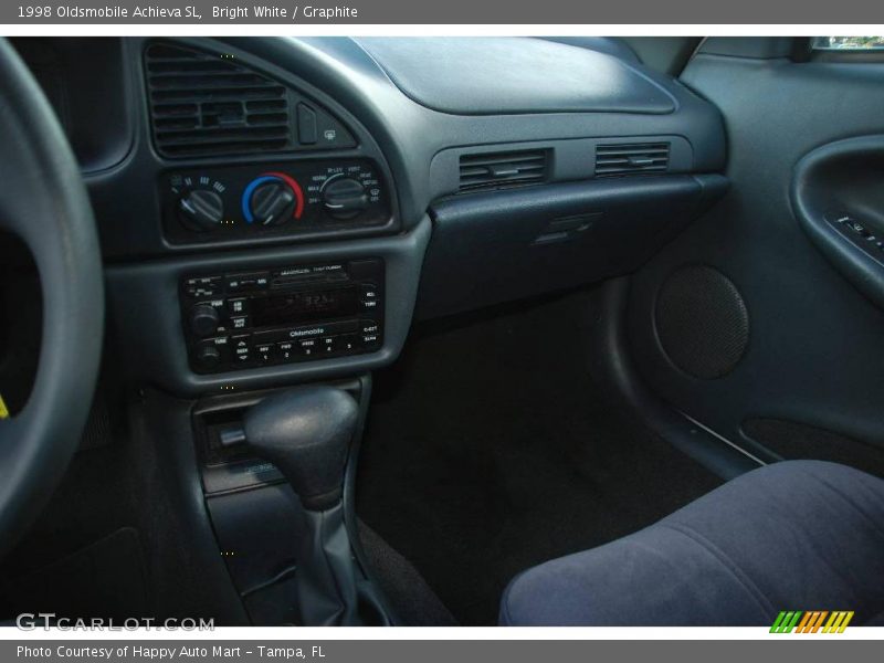 Bright White / Graphite 1998 Oldsmobile Achieva SL