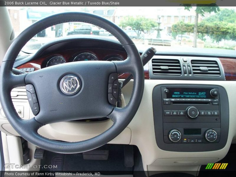 Glacier Blue Metallic / Tuxedo Blue/Shale 2006 Buick Lucerne CXL