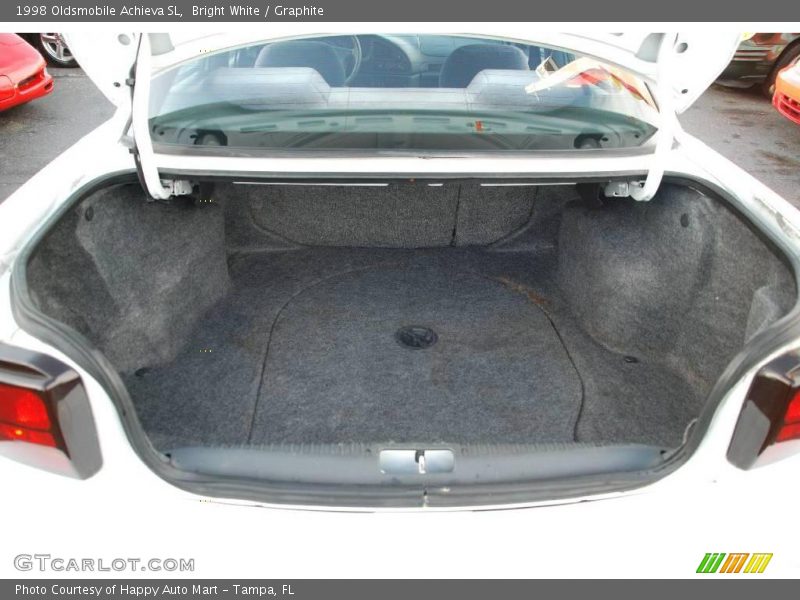 Bright White / Graphite 1998 Oldsmobile Achieva SL