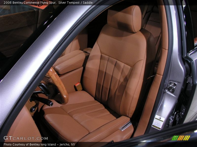 Silver Tempest / Saddle 2008 Bentley Continental Flying Spur