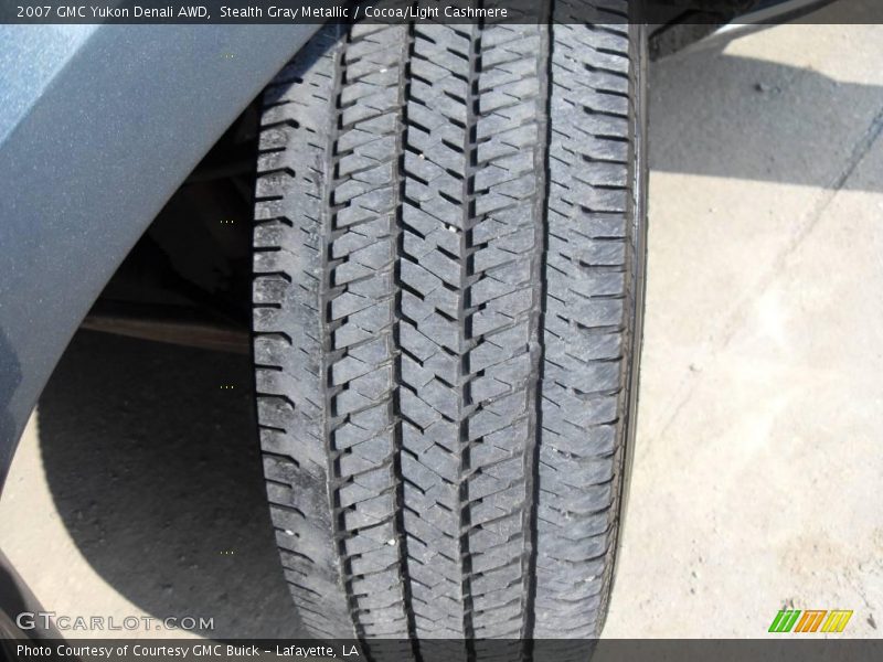 Stealth Gray Metallic / Cocoa/Light Cashmere 2007 GMC Yukon Denali AWD