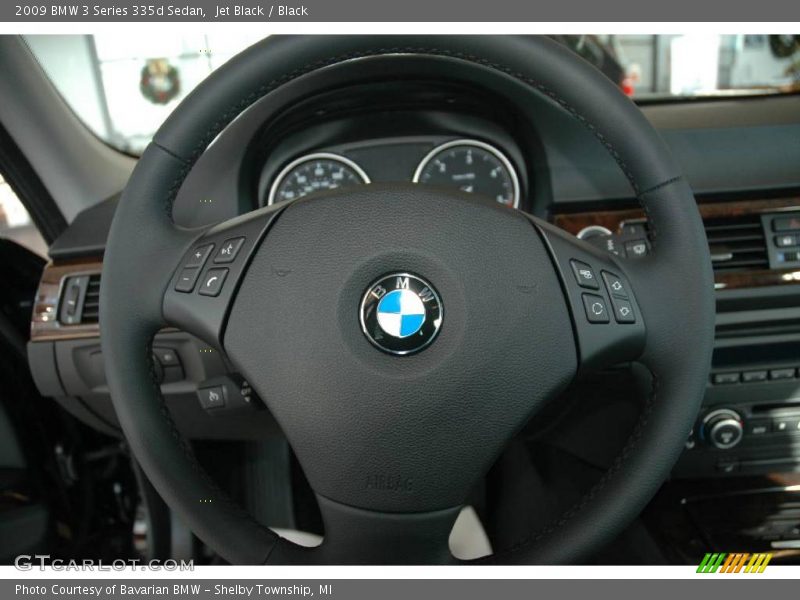Jet Black / Black 2009 BMW 3 Series 335d Sedan