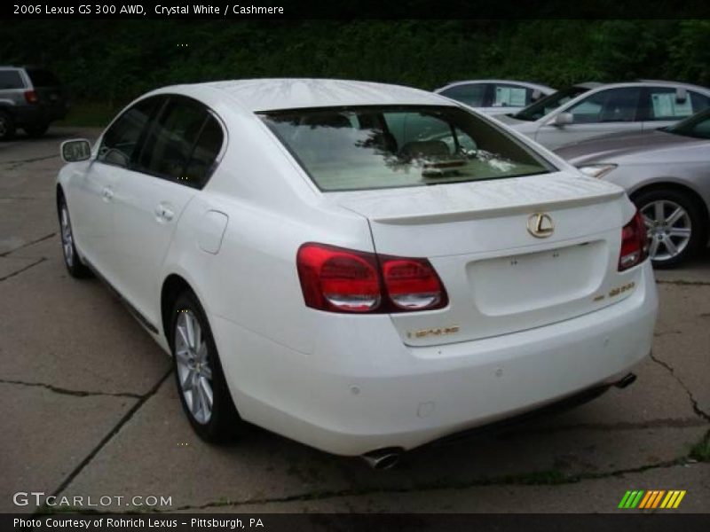Crystal White / Cashmere 2006 Lexus GS 300 AWD