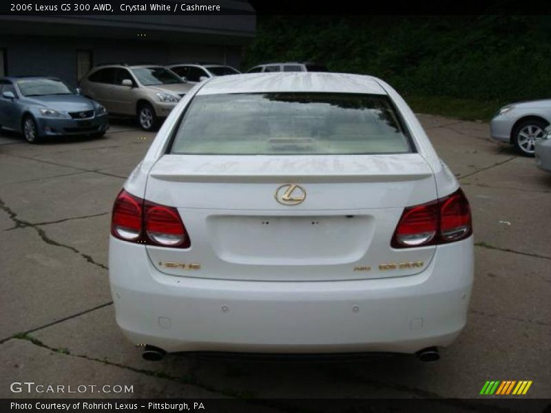 Crystal White / Cashmere 2006 Lexus GS 300 AWD