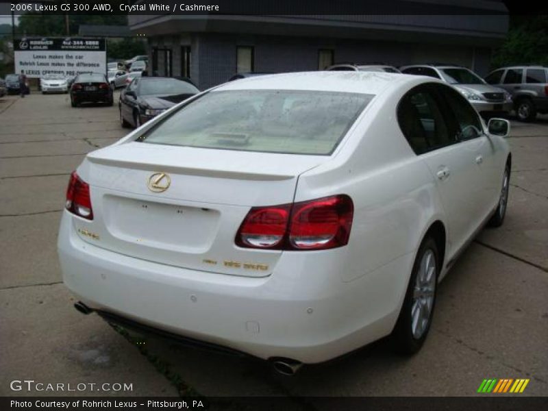 Crystal White / Cashmere 2006 Lexus GS 300 AWD