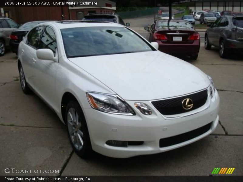 Crystal White / Cashmere 2006 Lexus GS 300 AWD