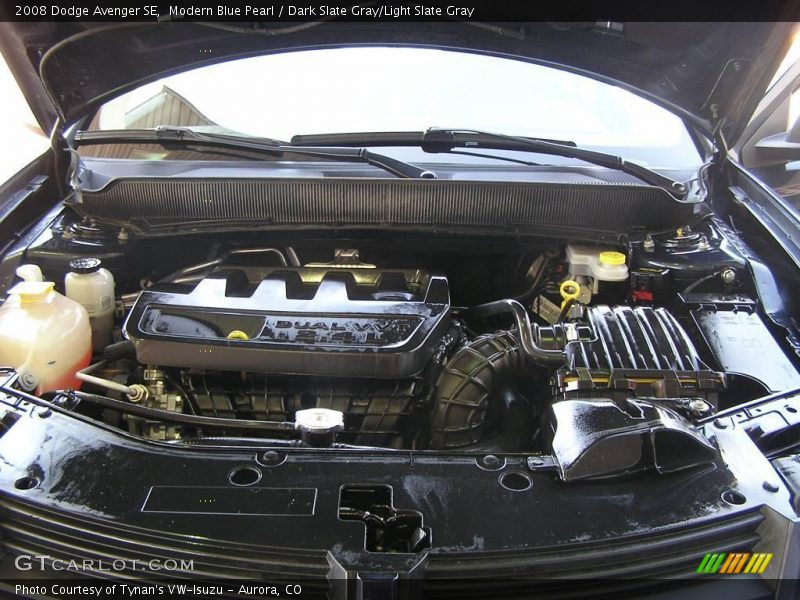 Modern Blue Pearl / Dark Slate Gray/Light Slate Gray 2008 Dodge Avenger SE