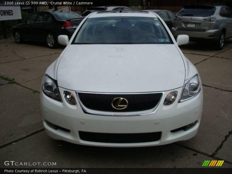 Crystal White / Cashmere 2006 Lexus GS 300 AWD