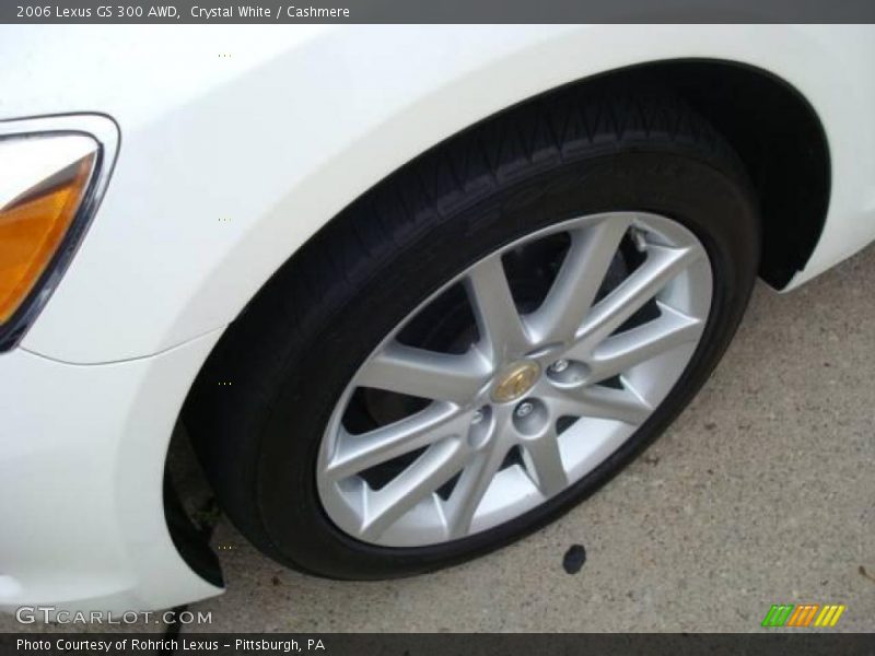 Crystal White / Cashmere 2006 Lexus GS 300 AWD