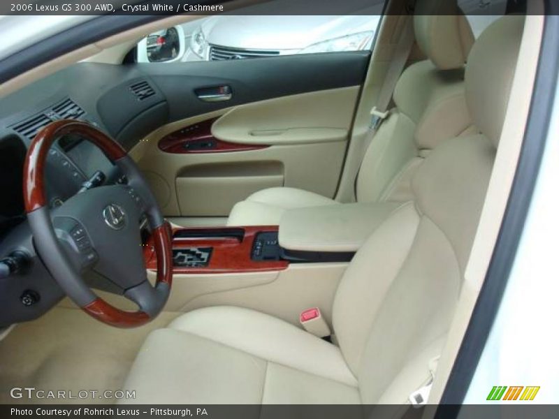 Crystal White / Cashmere 2006 Lexus GS 300 AWD