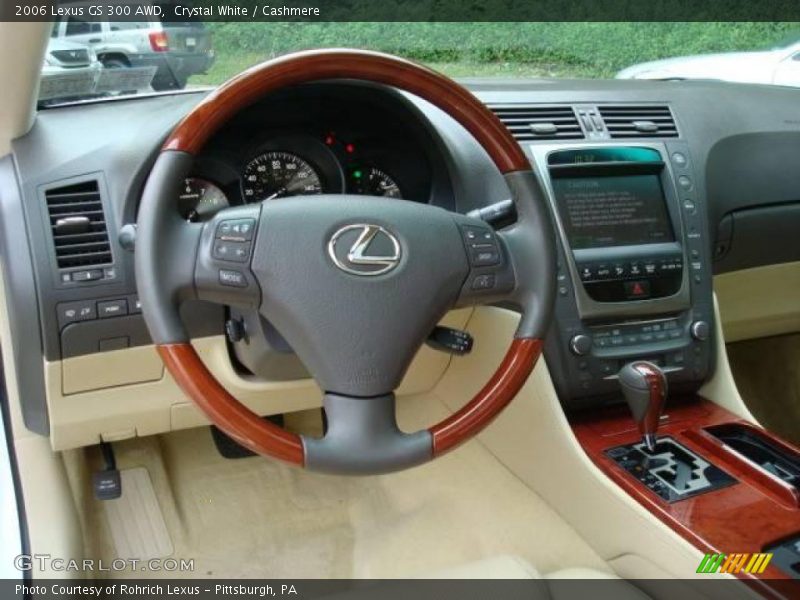 Crystal White / Cashmere 2006 Lexus GS 300 AWD