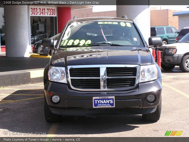 Brilliant Black / Dark/Light Slate Gray 2008 Dodge Durango SLT 4x4