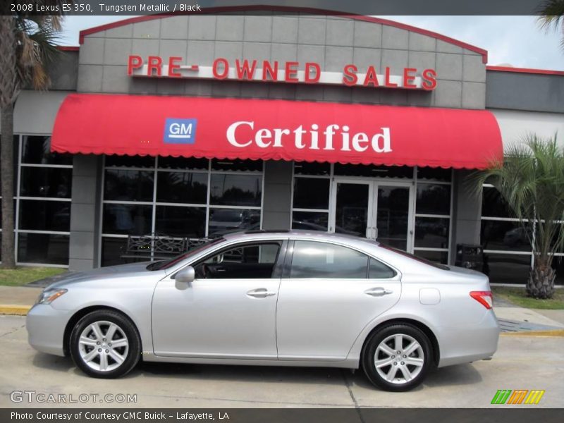 Tungsten Metallic / Black 2008 Lexus ES 350