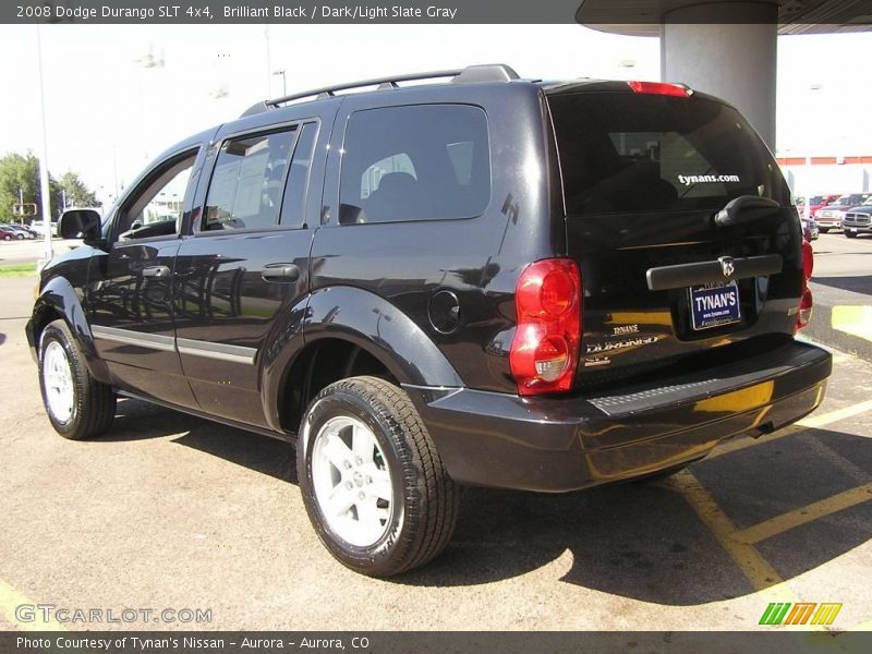 Brilliant Black / Dark/Light Slate Gray 2008 Dodge Durango SLT 4x4