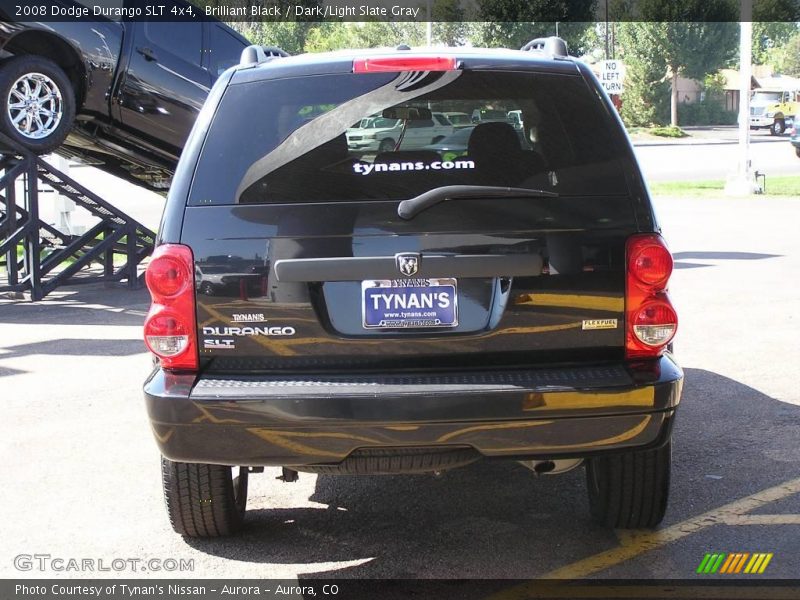 Brilliant Black / Dark/Light Slate Gray 2008 Dodge Durango SLT 4x4