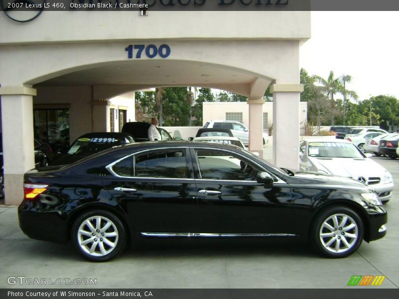 Obsidian Black / Cashmere 2007 Lexus LS 460