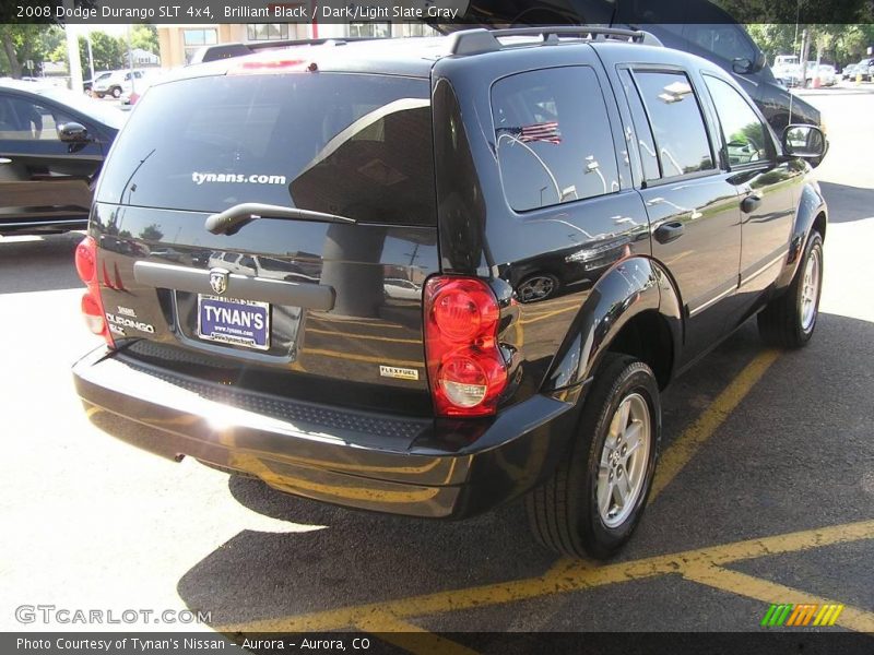 Brilliant Black / Dark/Light Slate Gray 2008 Dodge Durango SLT 4x4